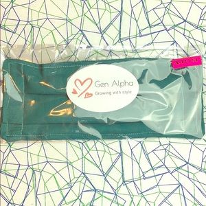 A111 #1 Plain Teal Color Face Mask